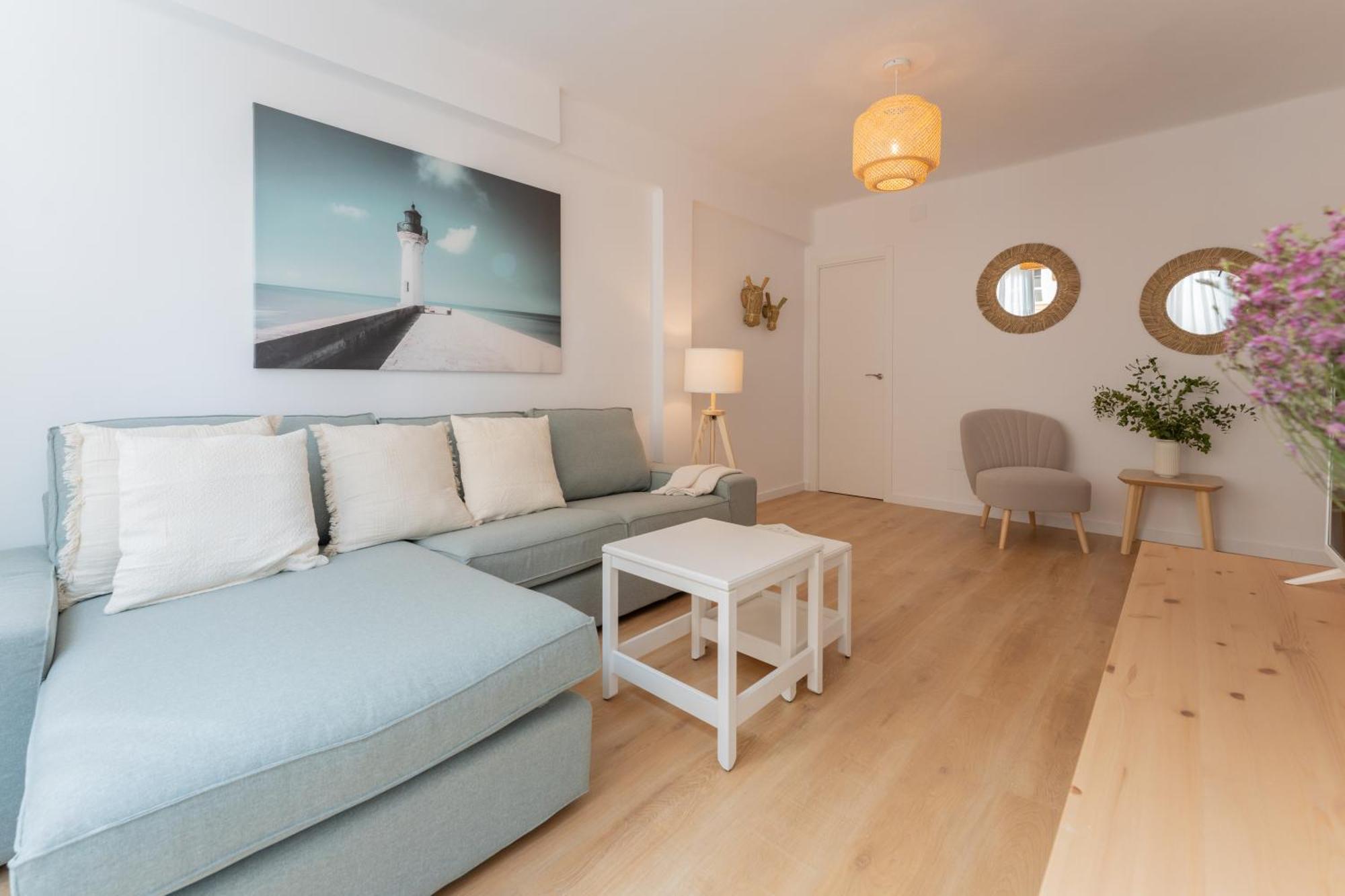 Malaga Lux Oasis - Modern 3Br, Fast Wifi, Smarttv Leilighet Eksteriør bilde
