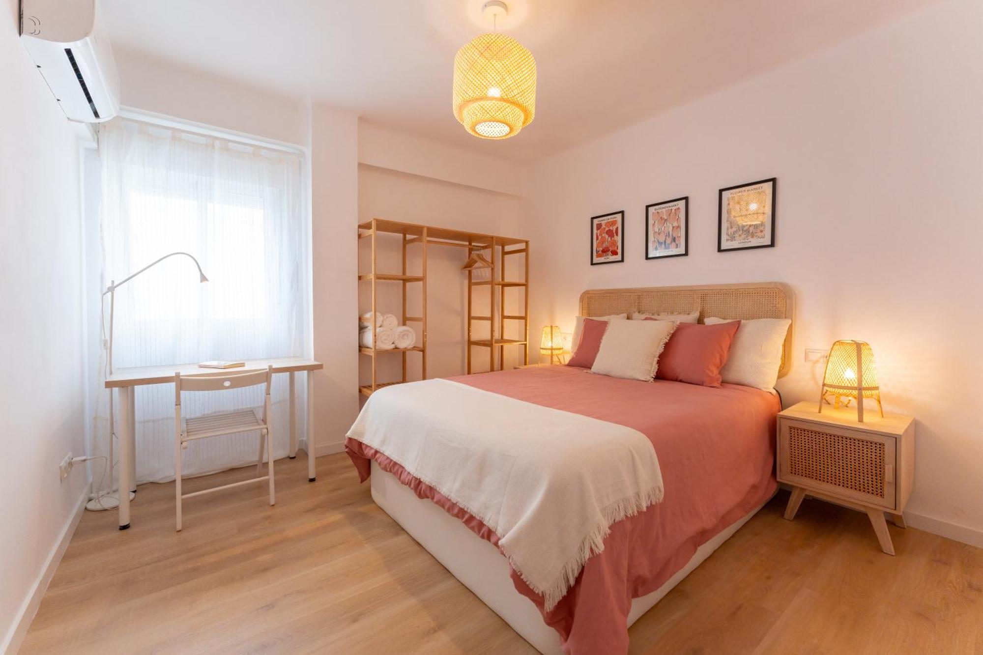 Malaga Lux Oasis - Modern 3Br, Fast Wifi, Smarttv Leilighet Eksteriør bilde