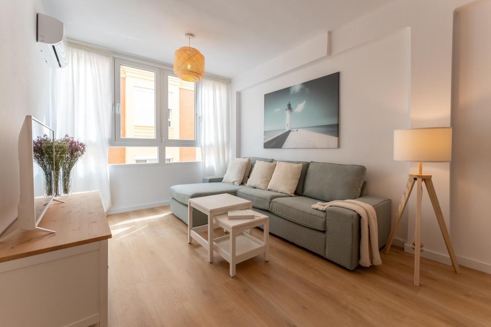 Malaga Lux Oasis - Modern 3Br, Fast Wifi, Smarttv Leilighet Eksteriør bilde