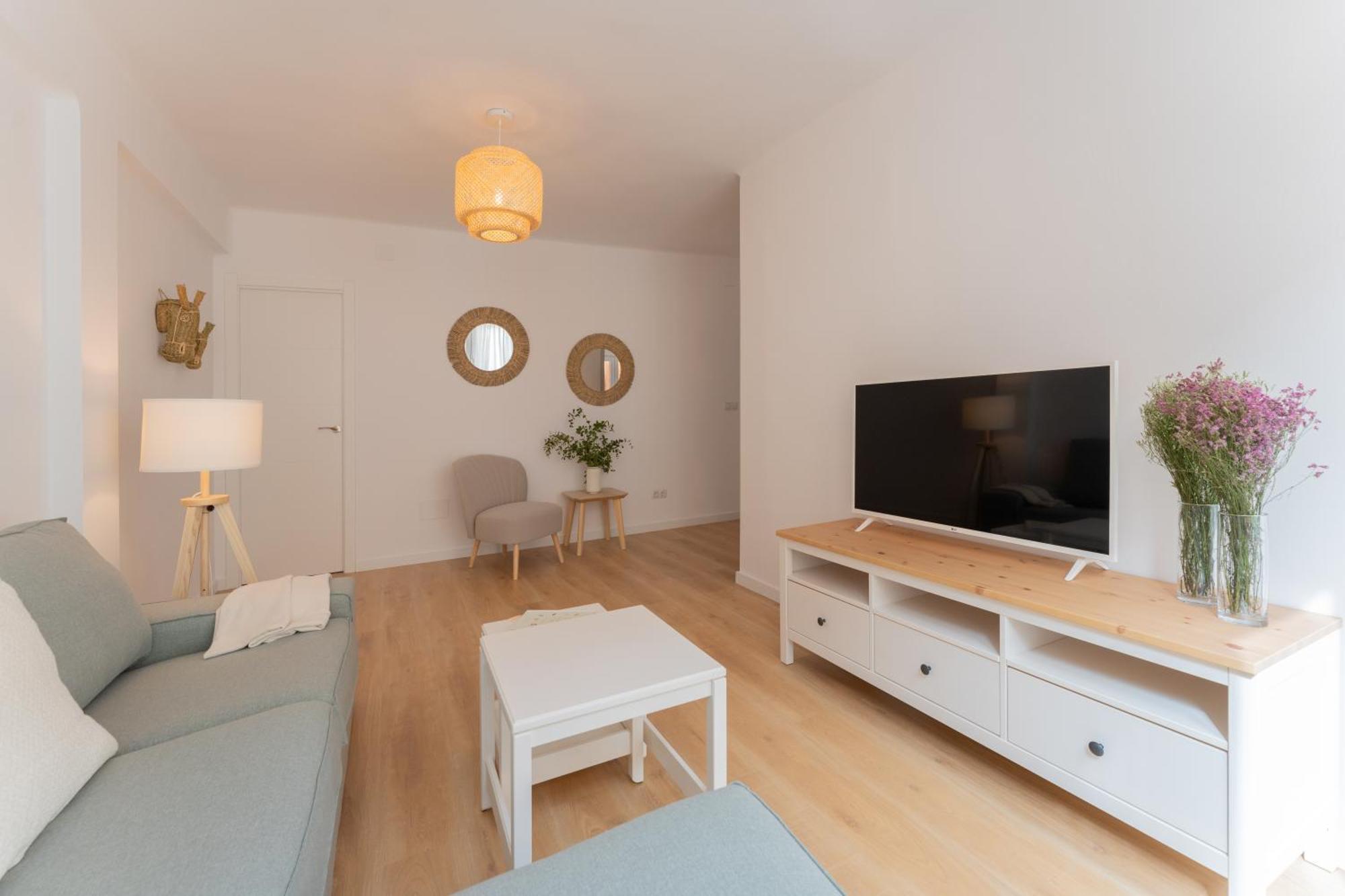 Malaga Lux Oasis - Modern 3Br, Fast Wifi, Smarttv Leilighet Eksteriør bilde