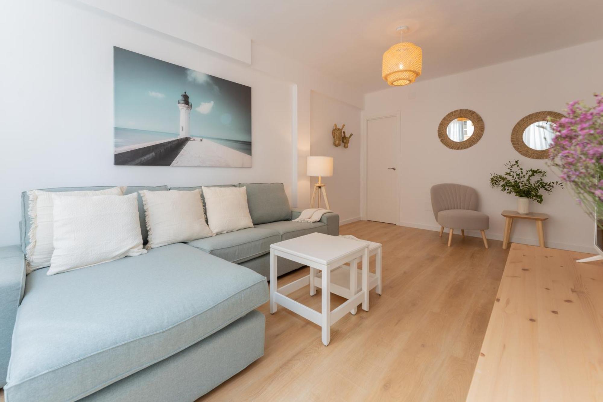 Malaga Lux Oasis - Modern 3Br, Fast Wifi, Smarttv Leilighet Eksteriør bilde